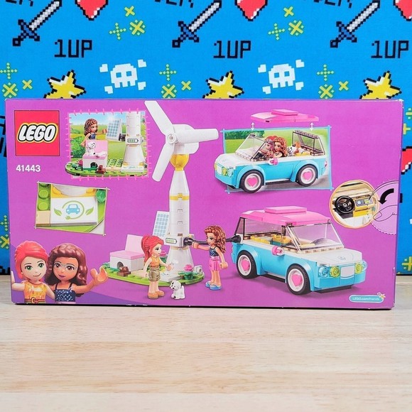 Lego Friends Olivia's Electric Car #41443 Building Toy 183 pcs New and Unopened - Picture 4 of 12